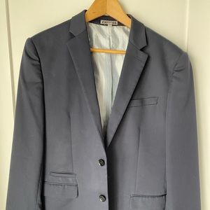 Express Navy Cotton Blazer, 38S